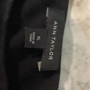 Ann Taylor Black Knit Top
